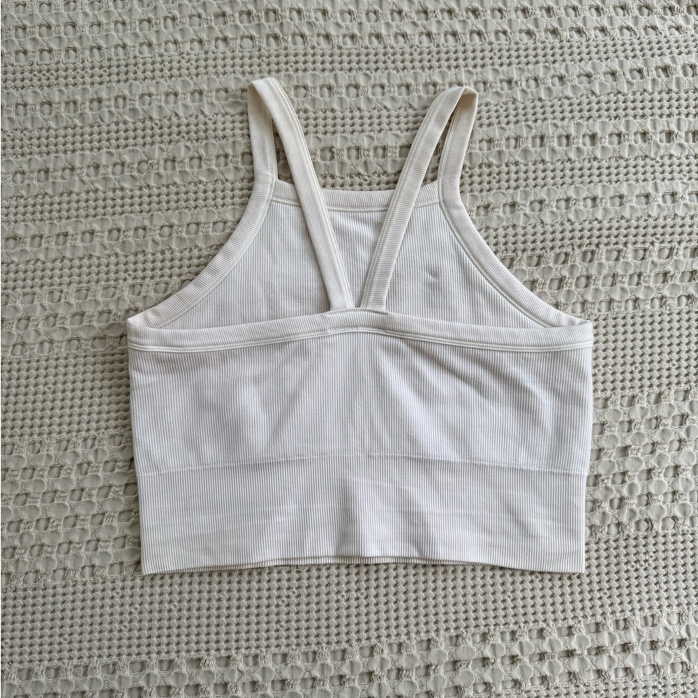 Athleta Ribbed Crop Top - Picture 2 of 2